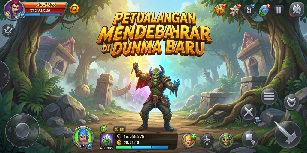 Tampilan gameplay AGEN878 yang mendebarkan dan penuh aksi.