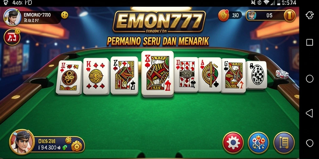 Gameplay seru dan grafis menarik di EMON777.