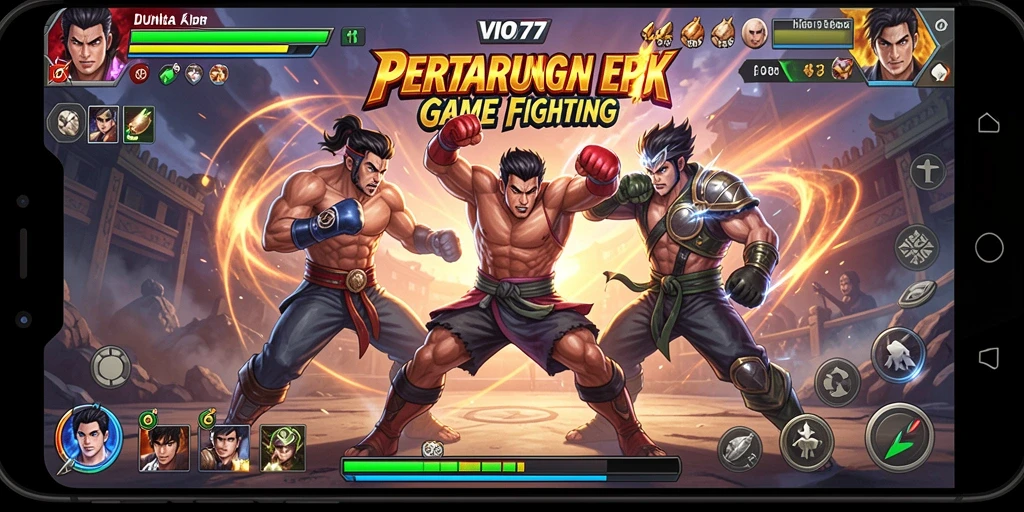 Menampilkan pertarungan seru dan karakter unik dalam VIO77.