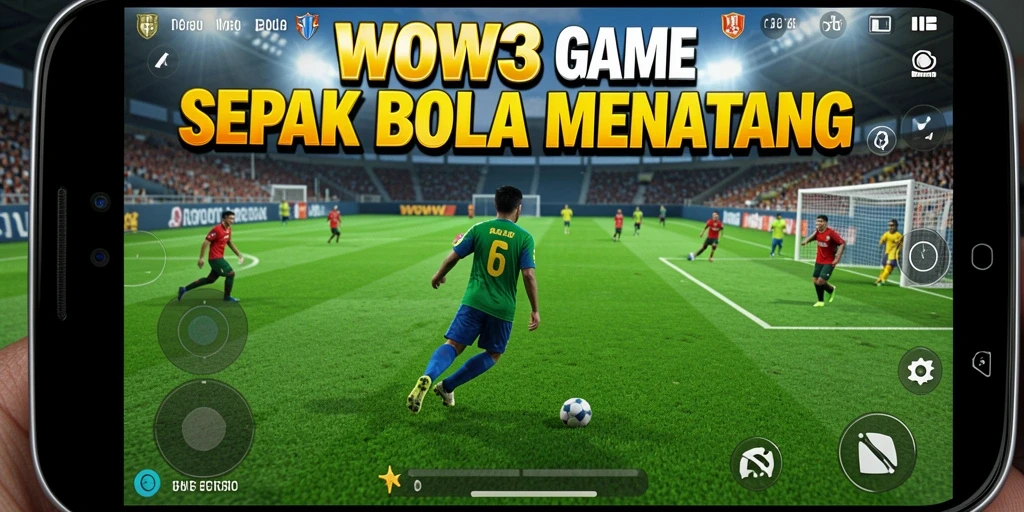Gameplay menarik di WOW33 dengan aksi sepak bola nyata.