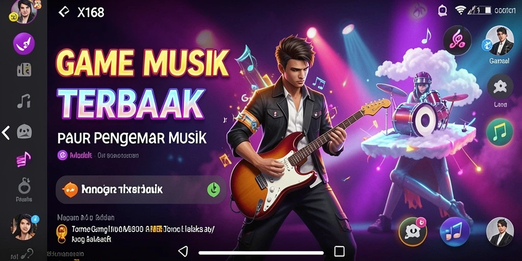 Tampilan gameplay X168 yang menarik dan interaktif.